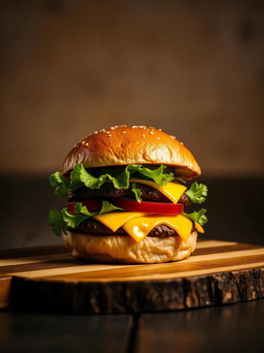 Burger artesanal para dois